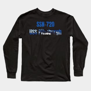 USS Pittsburgh (SSN-720), Navy Sailor Veteran Gift Long Sleeve T-Shirt